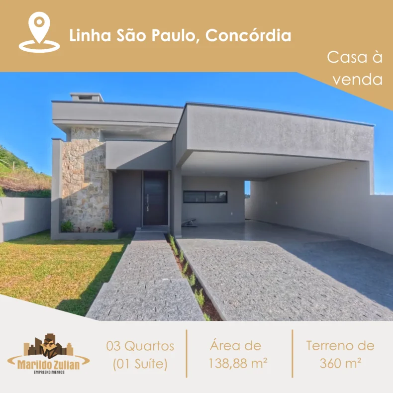 Casa Nova à Venda