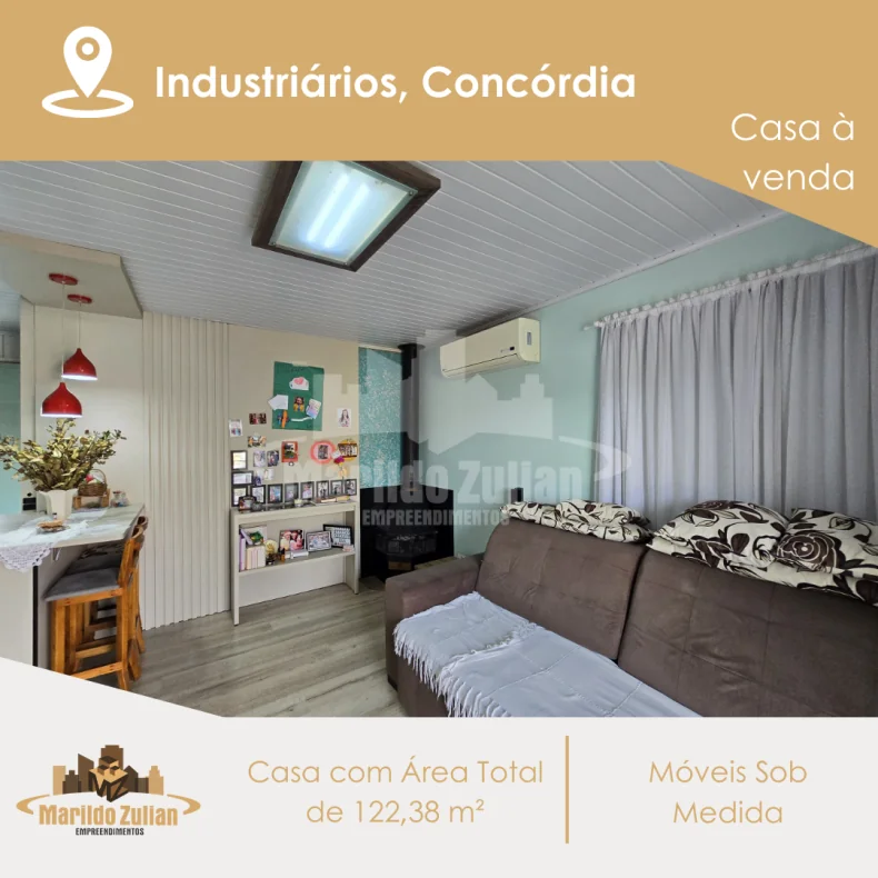 Casa Dois Pisos Industriários 