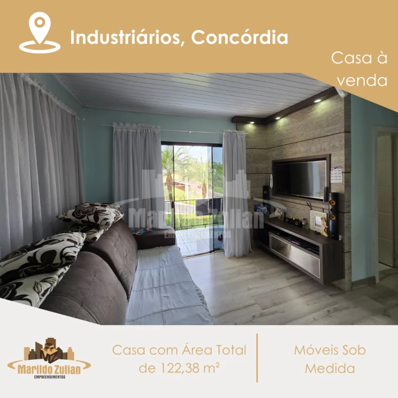 Casa Dois Pisos Industriários 