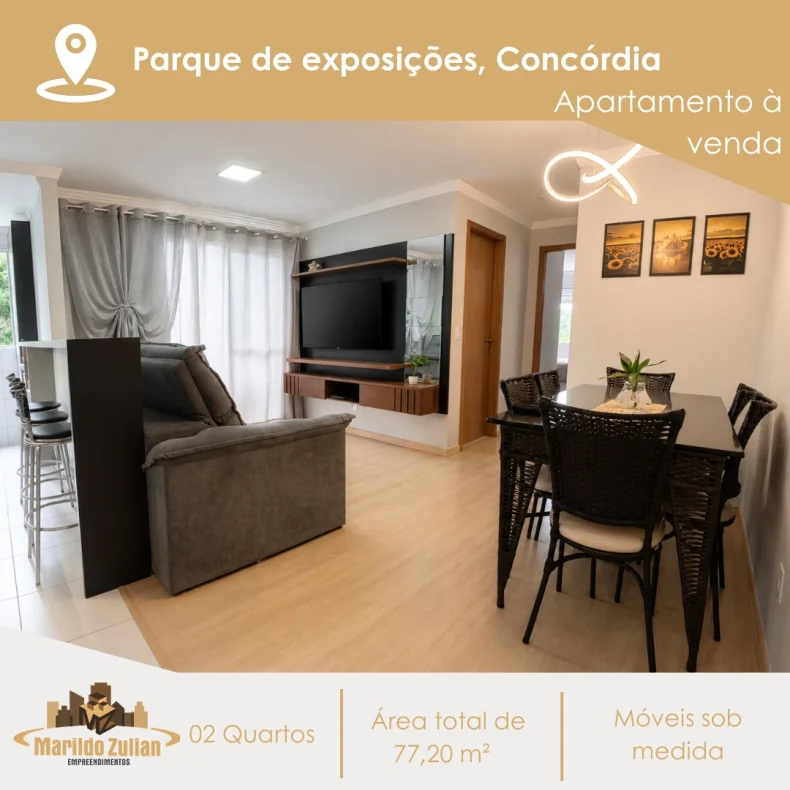 Apartamento Parque de exposições 