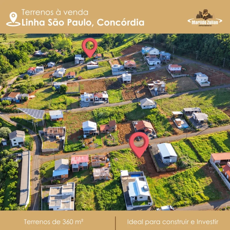 Terrenos a venda Linha São Paulo Jardim Califórnia