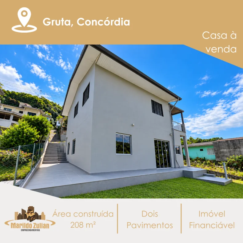 Casa com duas moradias independentes a venda 