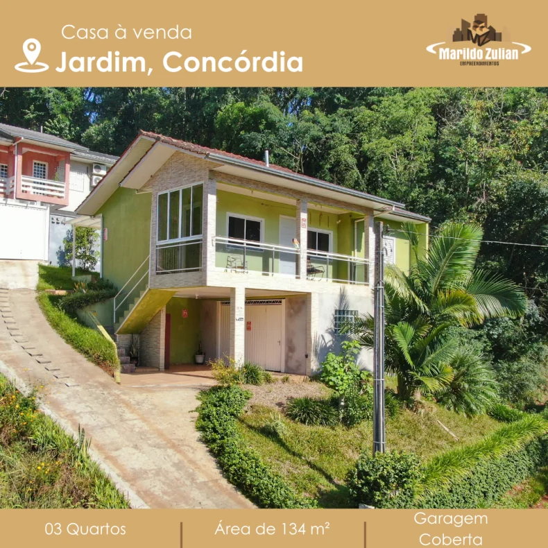 Casa Dois Pisos no Jardim