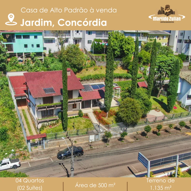 Casa de Alto Padrão no Jardim!