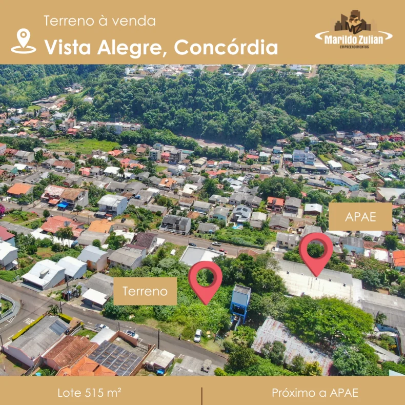 Terreno com Fundos para APAE