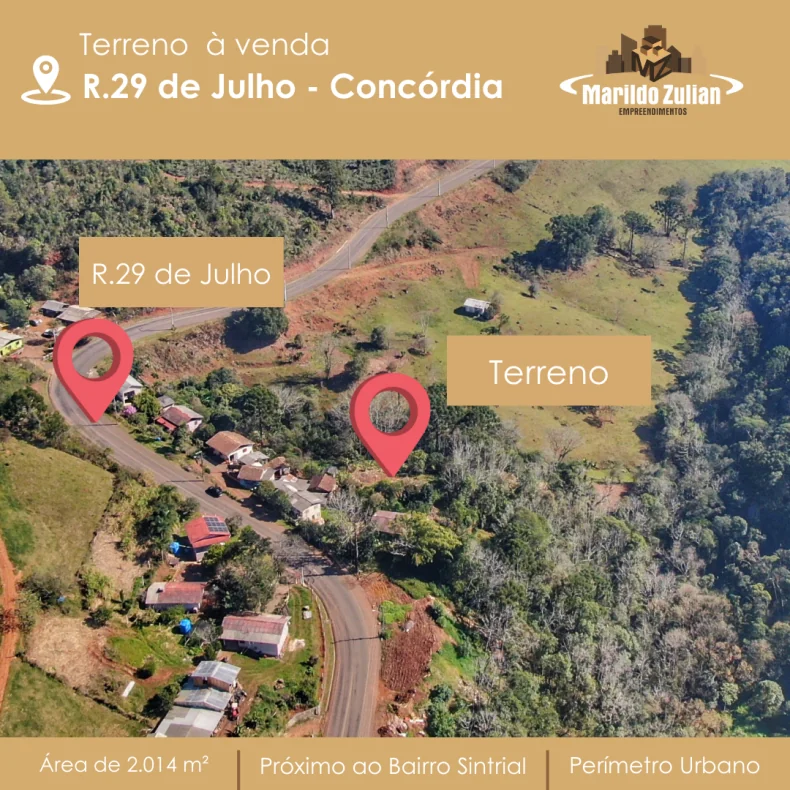 Terreno com Frente para a 29 de Julho